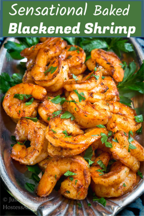 Sensational Baked Blackened Shrimp Recipe | Hostess At Heart