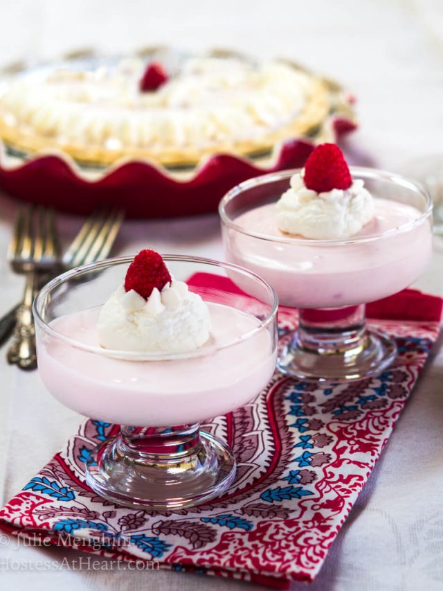 Raspberry Daiquiri Pie and Pudding Story