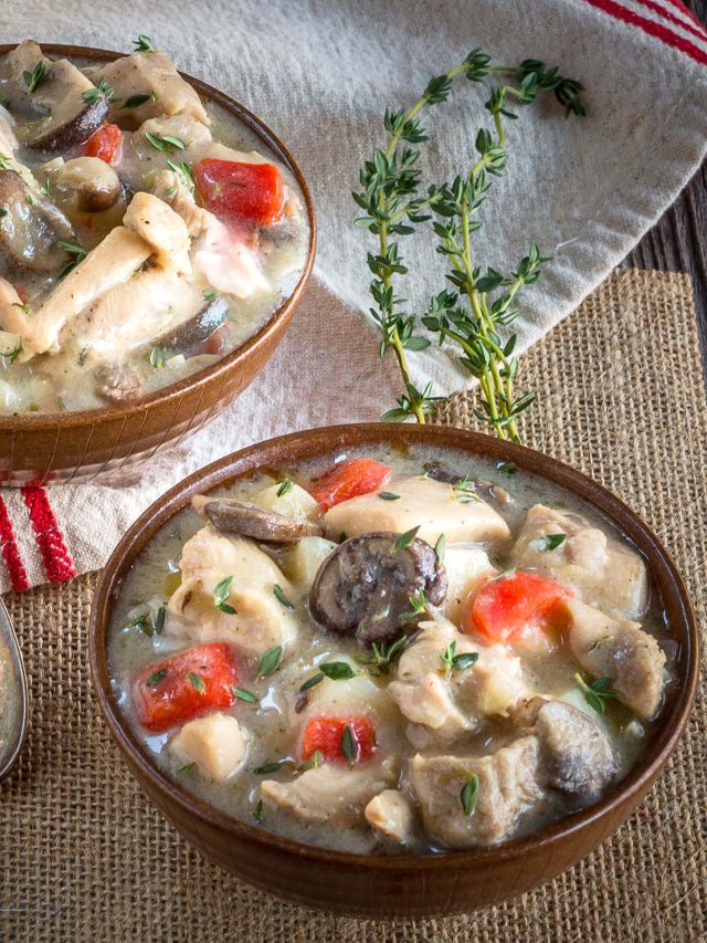 Creamy Chicken Stew with Potatoes Story