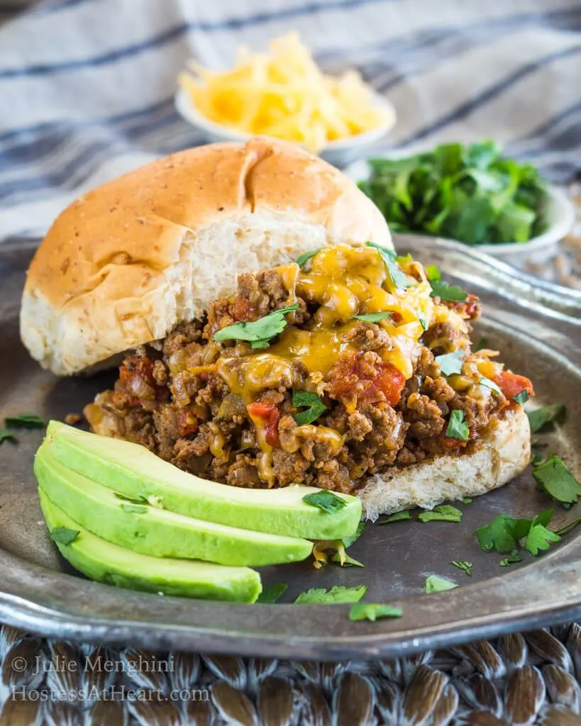 Spicy Beef Sloppy Joes