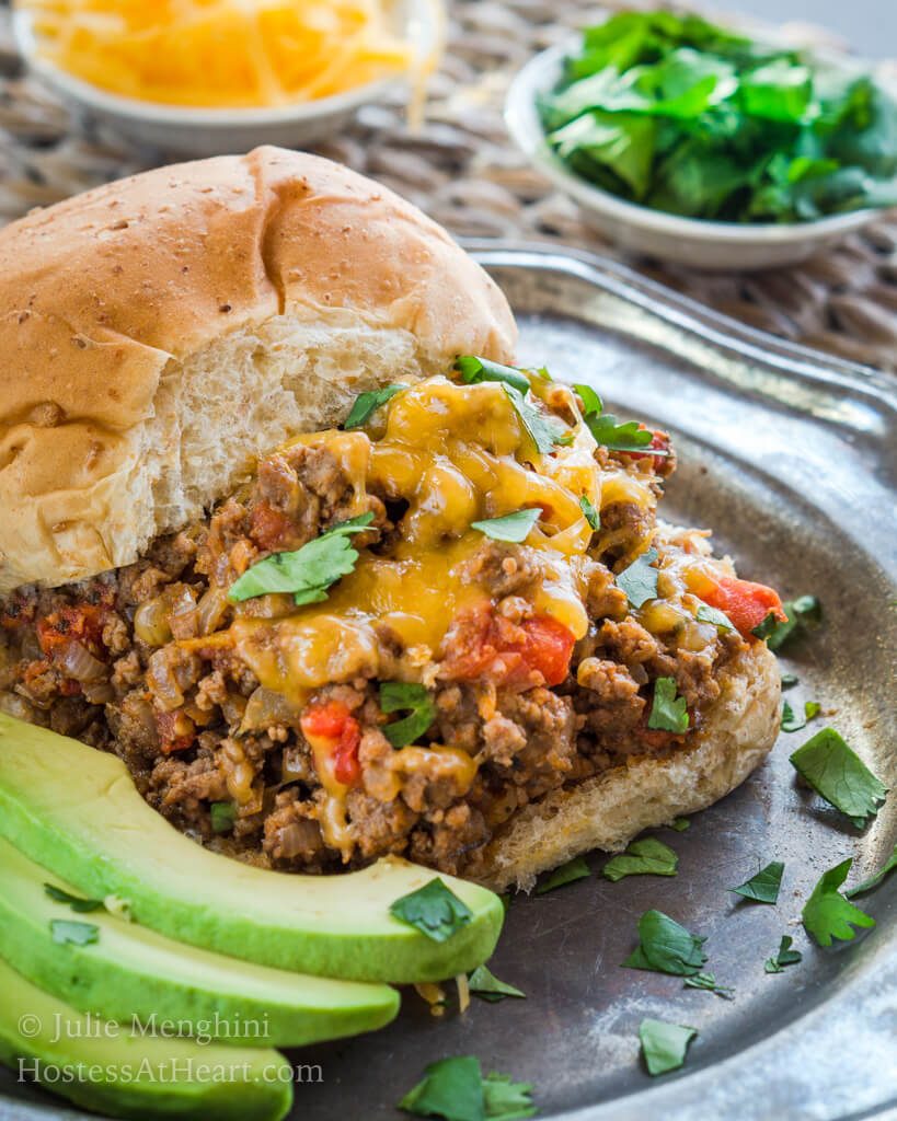 Spicy Beef Sloppy Joes recipe