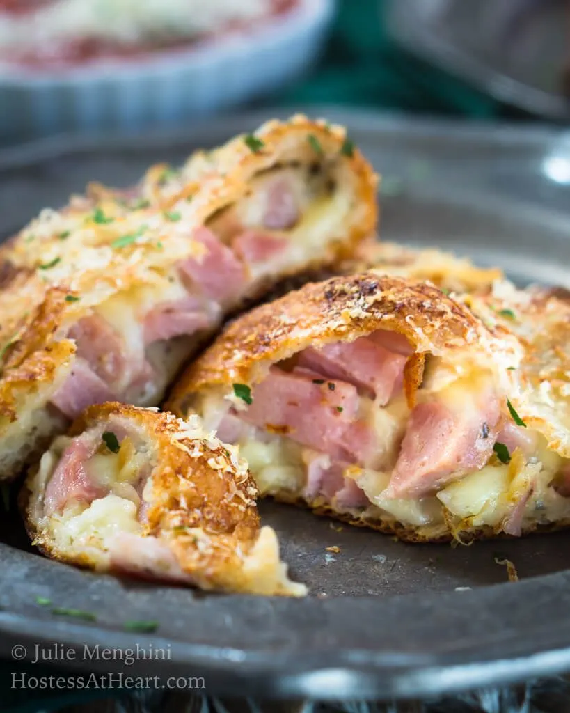 Ham and 3 Cheese Calzone