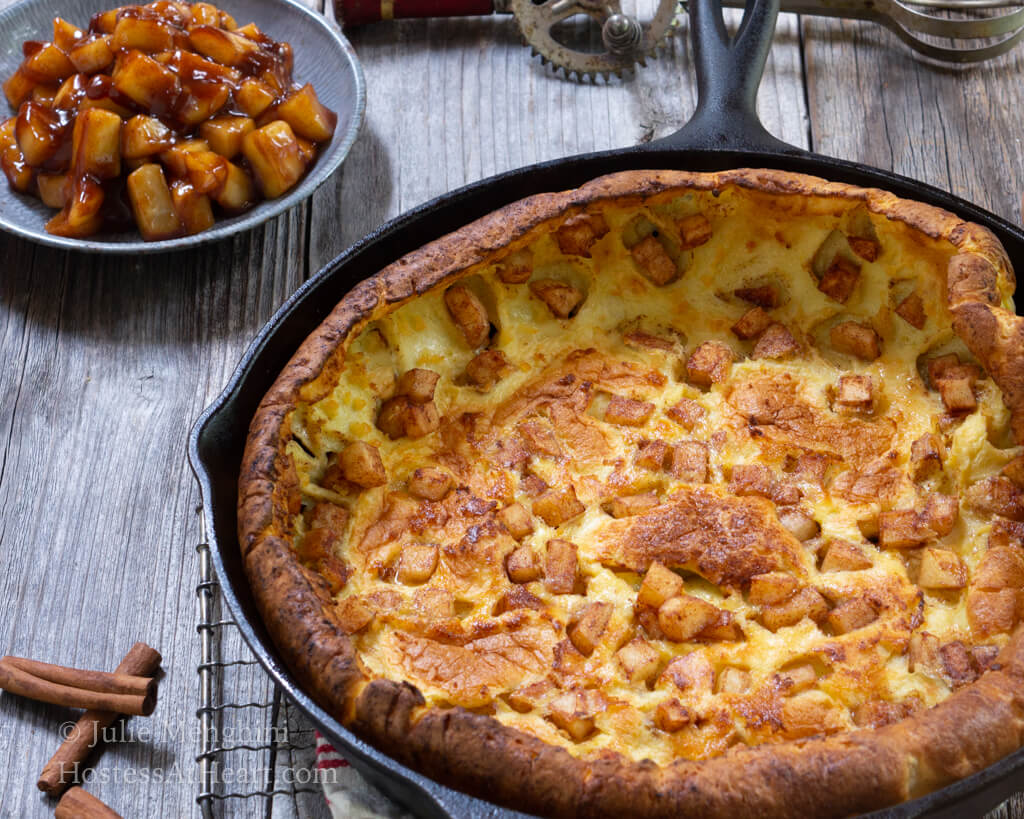 Apple Dutch Baby Pancake Recipe Hostess At Heart