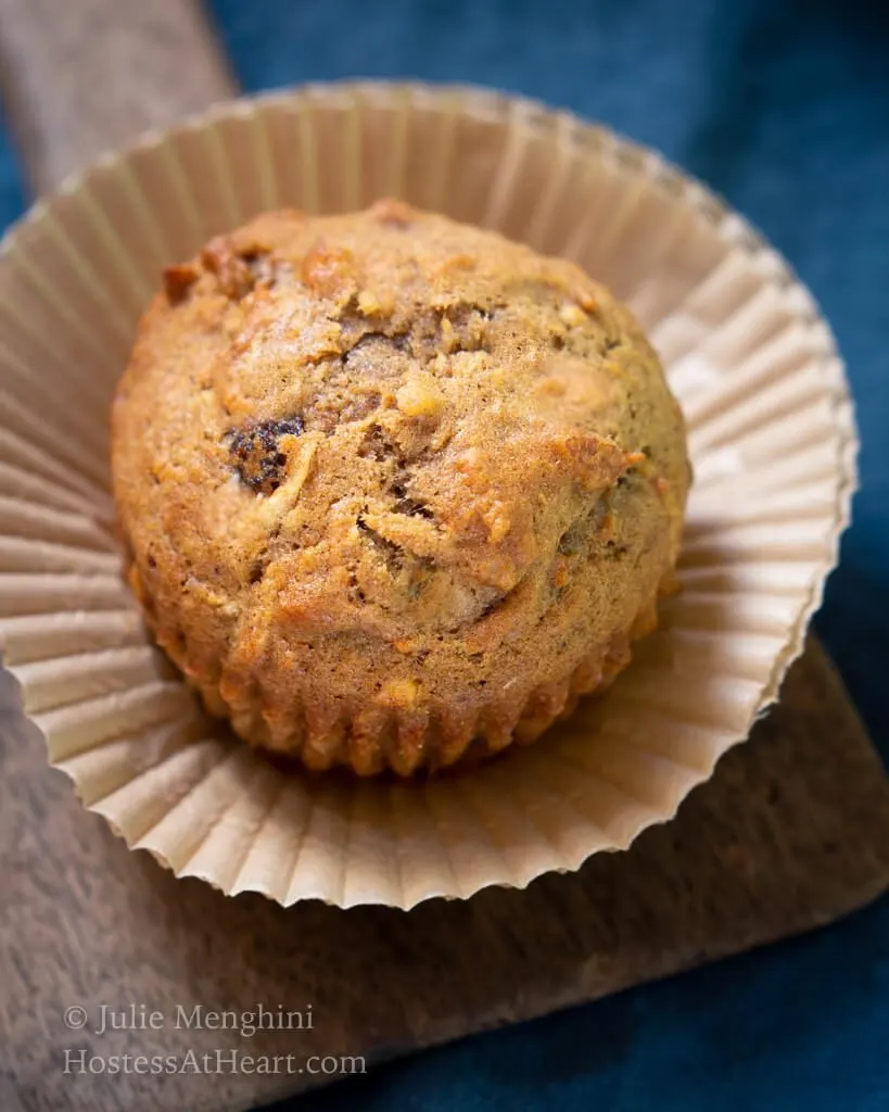 Top view of whole Harvest Muffin