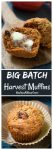 Pinterest collage of Harvest Muffins
