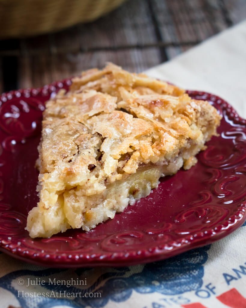 Swedish Apple Pie - The Easiest Pie You'll Ever Make! | Hostess At Heart