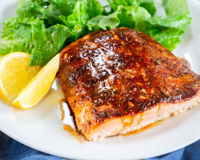 oven baked blackened salmon