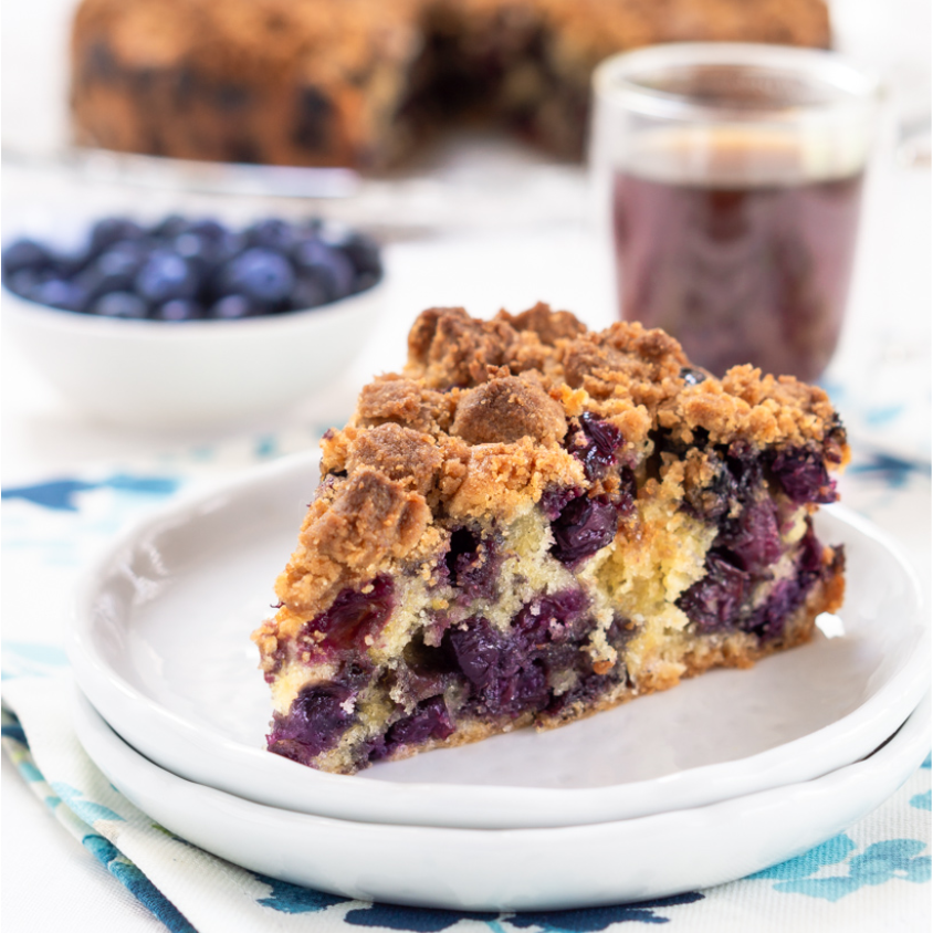 Blueberry Buckle Recipe - Incredibly Easy To Make | Hostess At Heart