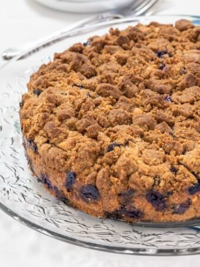 Blueberry Buckle Recipe Story
