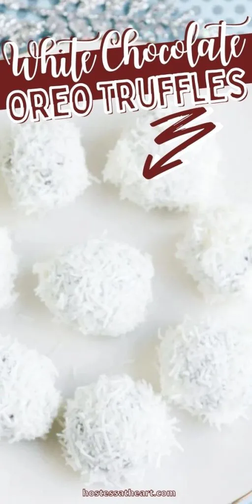 White Chocolate Oreo Truffles