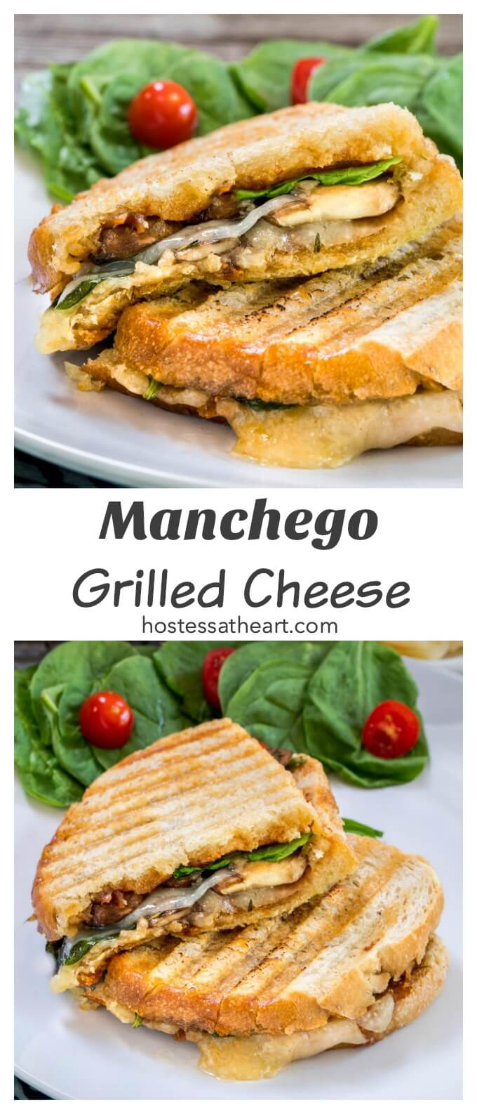 GrownUp Manchego Grilled Cheese Sandwich Recipe Hostess At Heart
