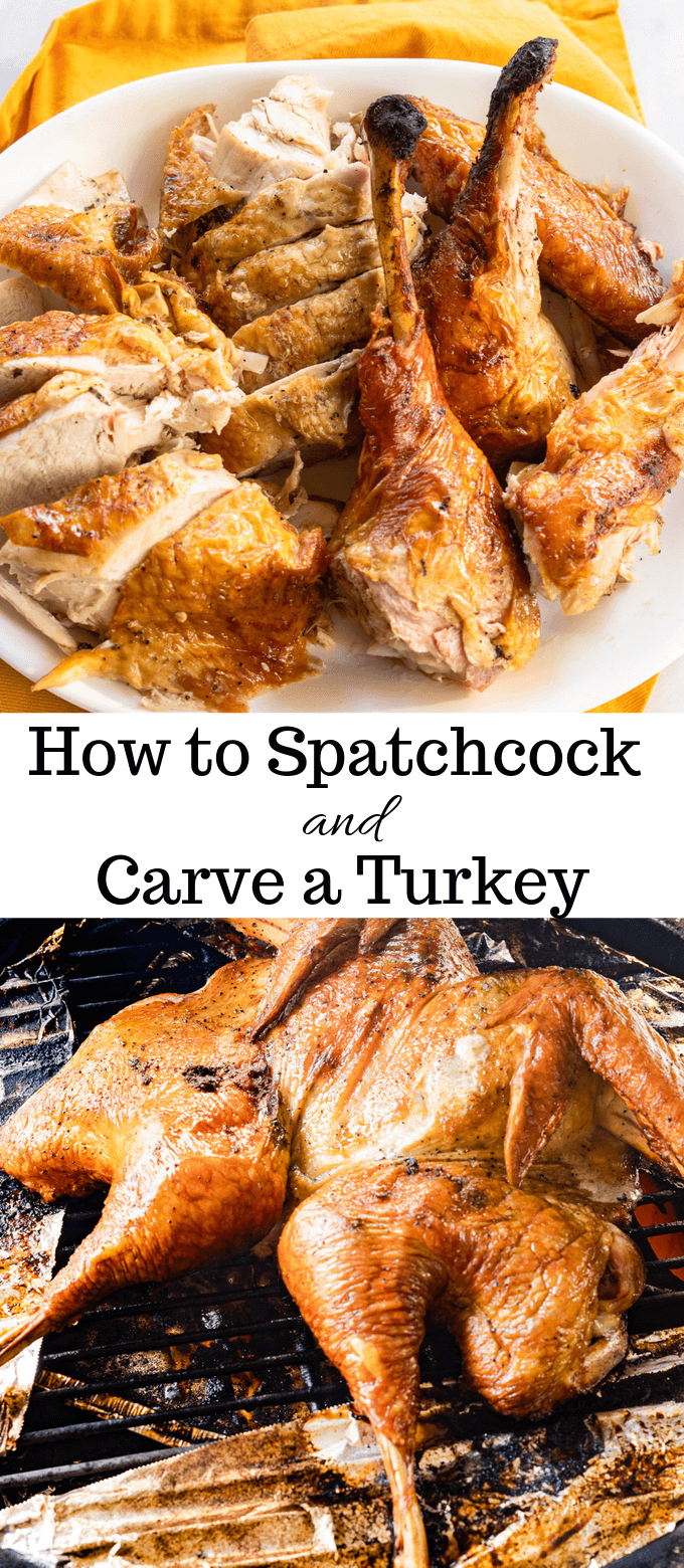 How to Spatchcock and Carve a Turkey - Hostess At Heart