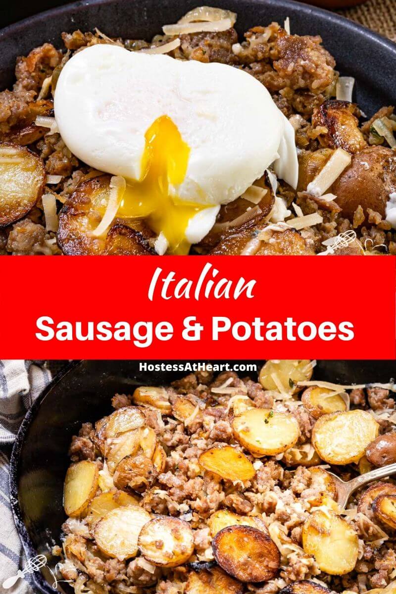 Ground Italian Sausage and Potatoes (Easy Comfort Food) Hostess At Heart
