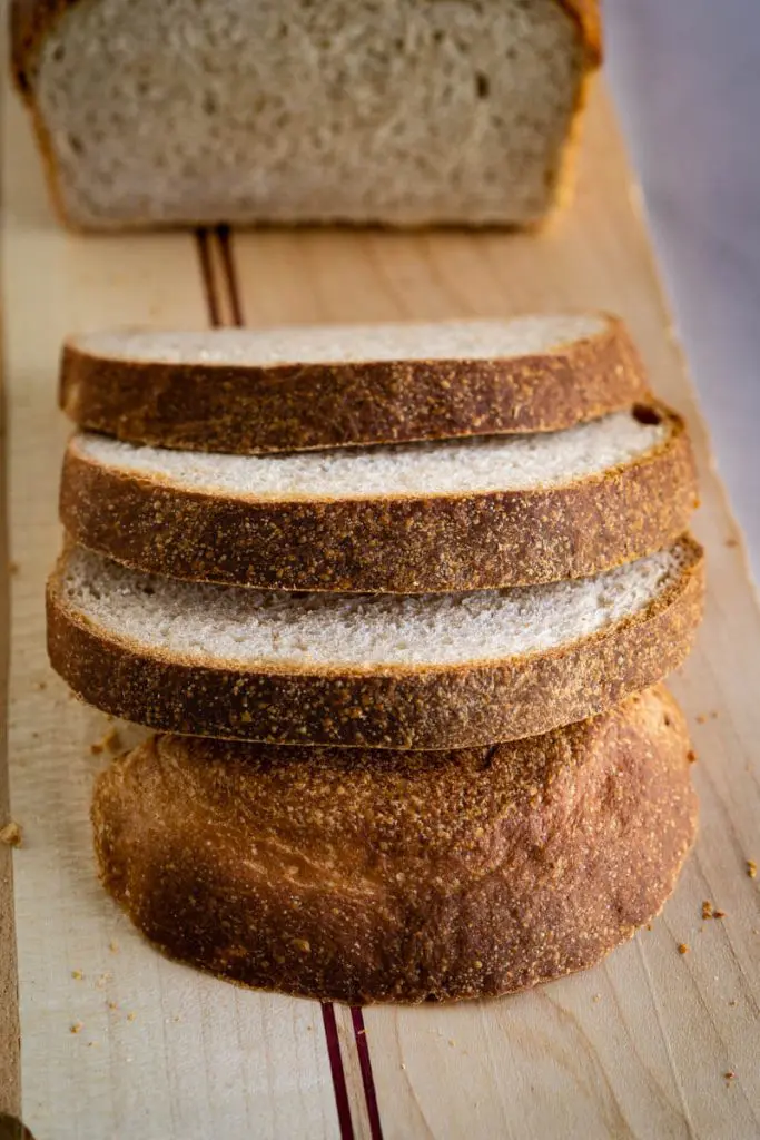 Sourdough Sandwich Bread using Bread Starter - Hostess At Heart