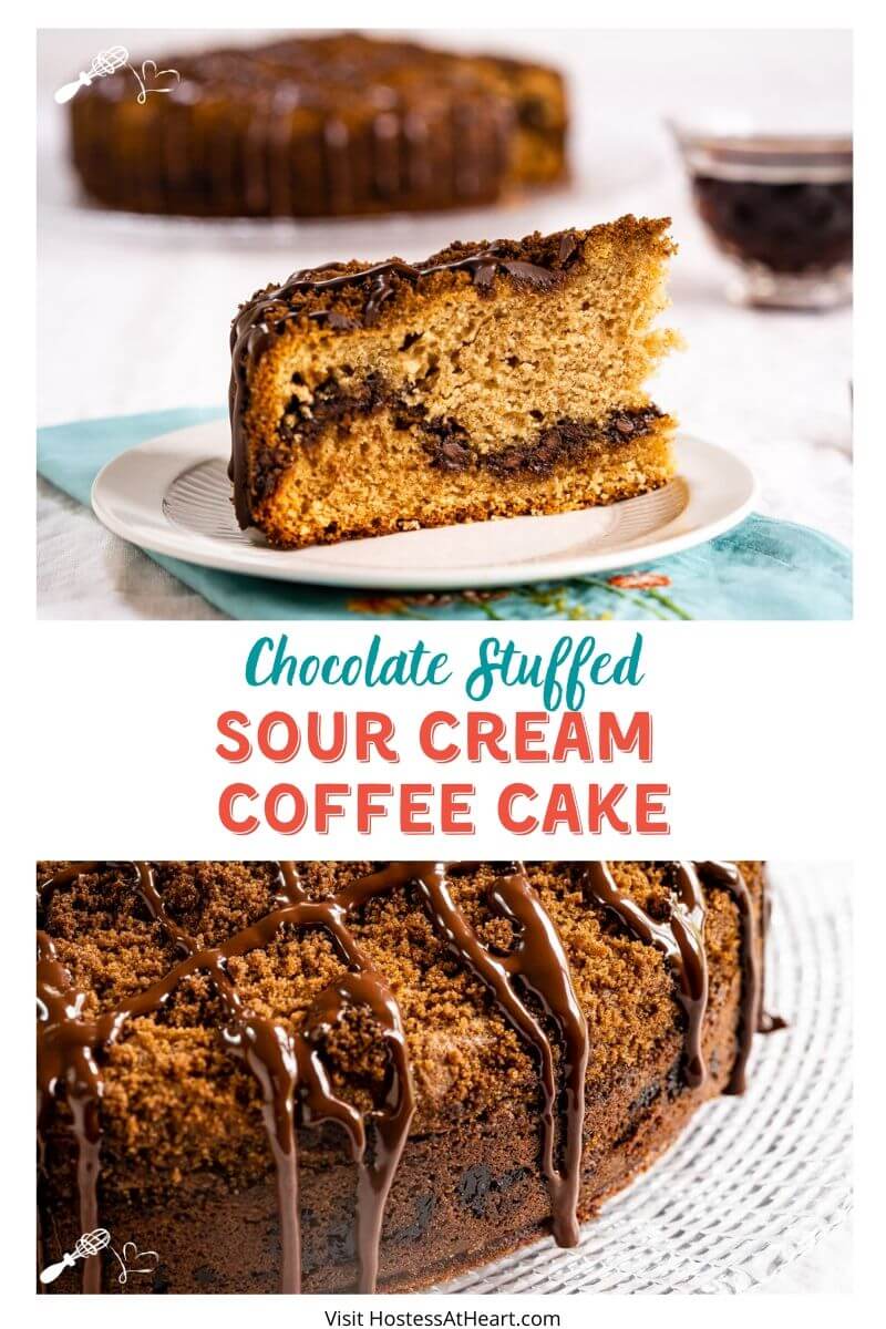 Chocolate Coffee Cake Recipe (with Sour Cream) Hostess At Heart