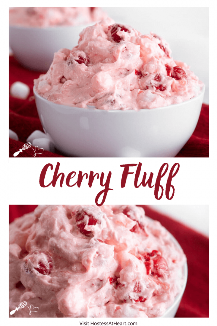 Easy Cherry Fluff Recipe (Big Batch) - Hostess At Heart