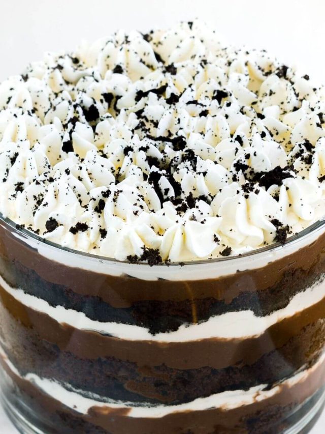 Chocolate Pudding Trifle Dessert Recipe Story