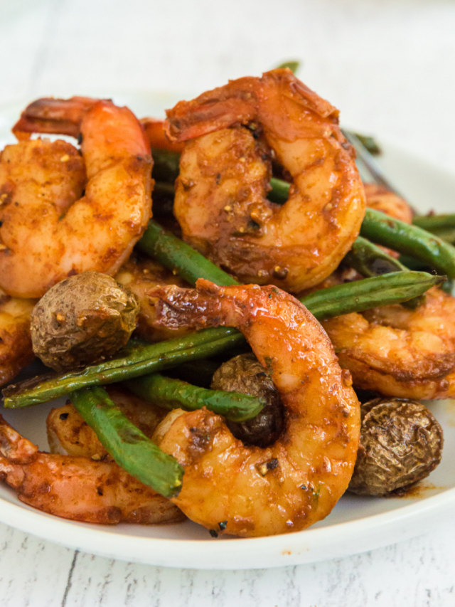 Sheet Pan Shrimp with Green Beans and Potatoes Story