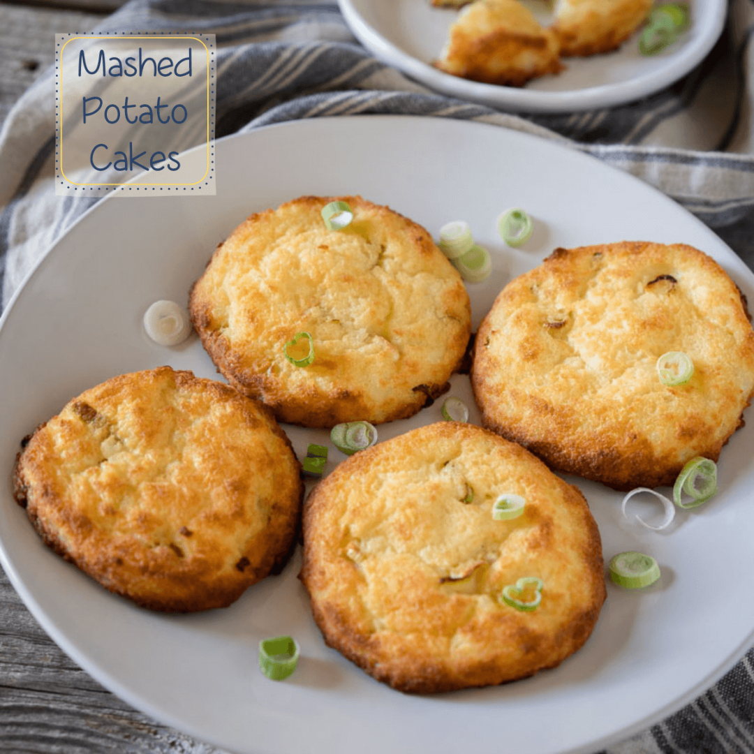 Baked Potato Cakes with Leftover Mashed Potatoes Hostess At Heart