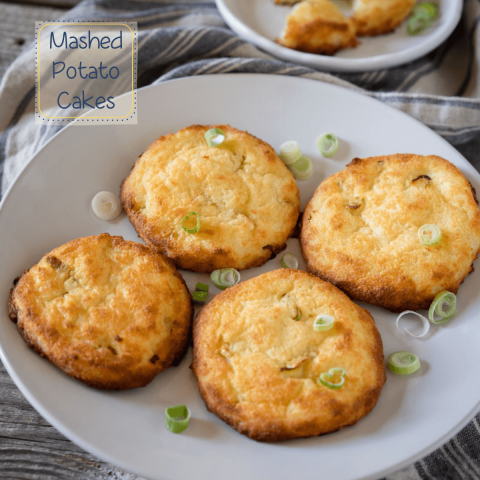 Baked Potato Cakes With Leftover Mashed Potatoes - Hostess At Heart