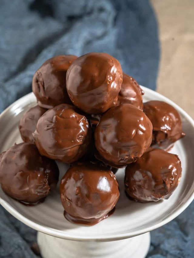 Chocolate Peanut Butter Balls Recipe Story