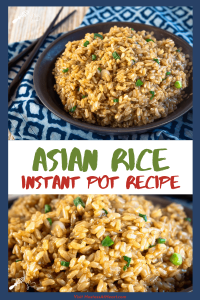 Simple Asian Rice - Instant Pot Recipe - Hostess At Heart