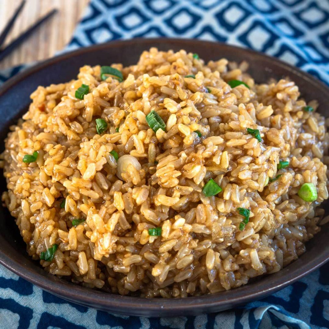 Simple Asian Rice - Instant Pot Recipe - Hostess At Heart