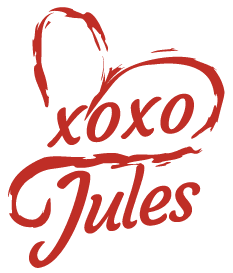 branding that reads xoxo jules