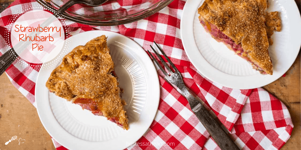 Grandma's Old-Fashioned Strawberry Rhubarb Pie Recipe