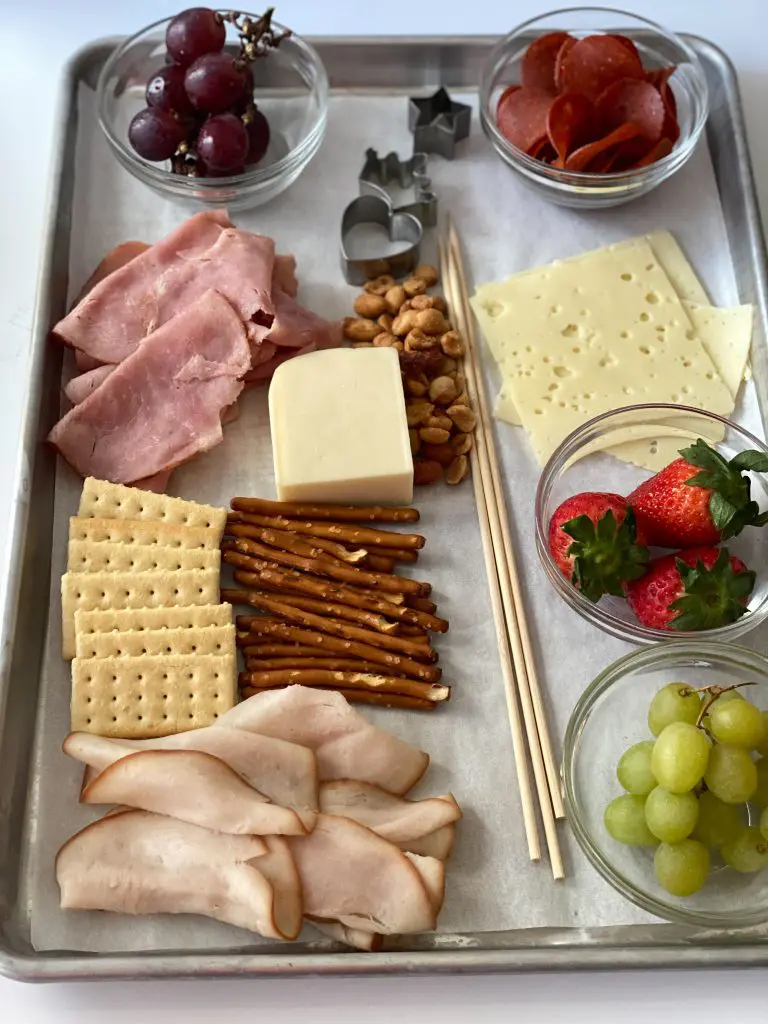 ingredients for charcuterie.