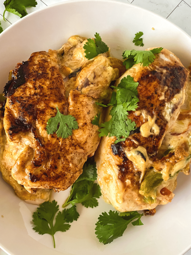 Fajita Stuffed Chicken Recipe