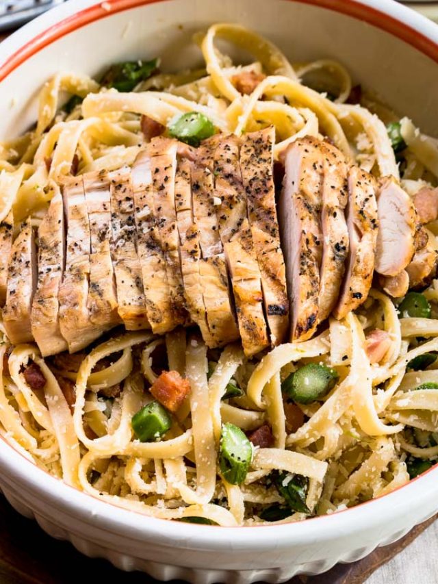 Chicken Asparagus Pasta Recipe Story