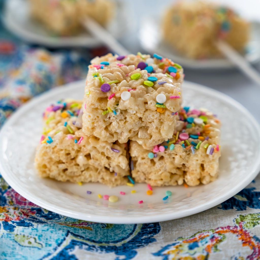 The Best Rice Krispie Treats Recipe - Hostess At Heart