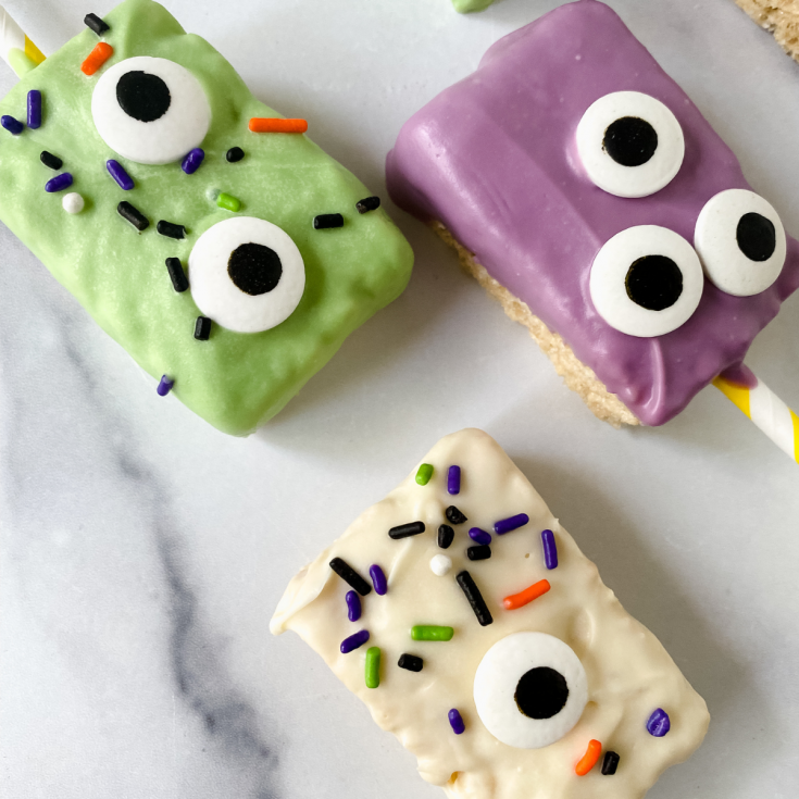 Monster Rice Krispie Treats