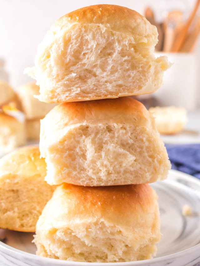 One-Hour Homemade Dinner Rolls Story