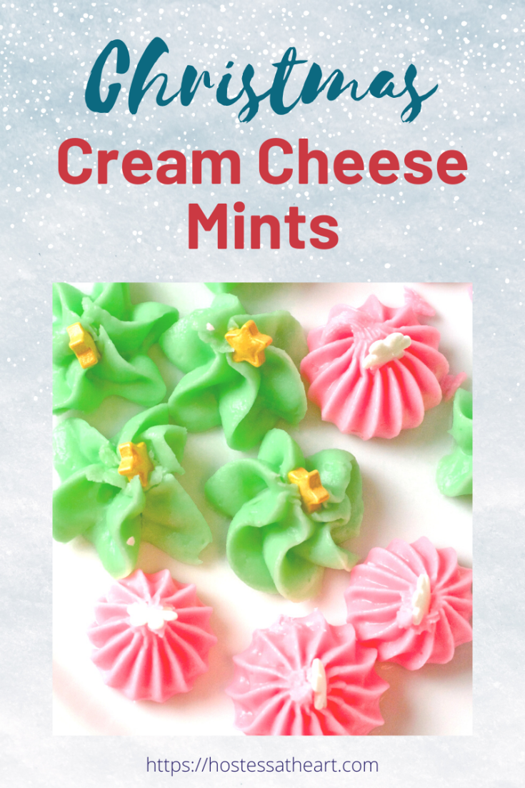 Christmas Cream Cheese Mints Hostess At Heart