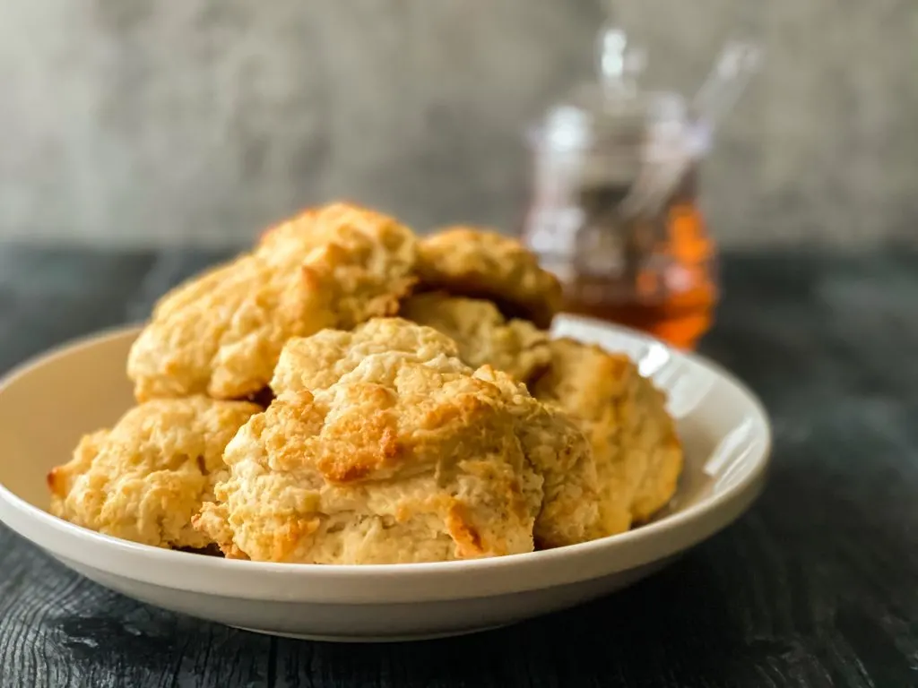 Easy Flaky Honey Butter Biscuits