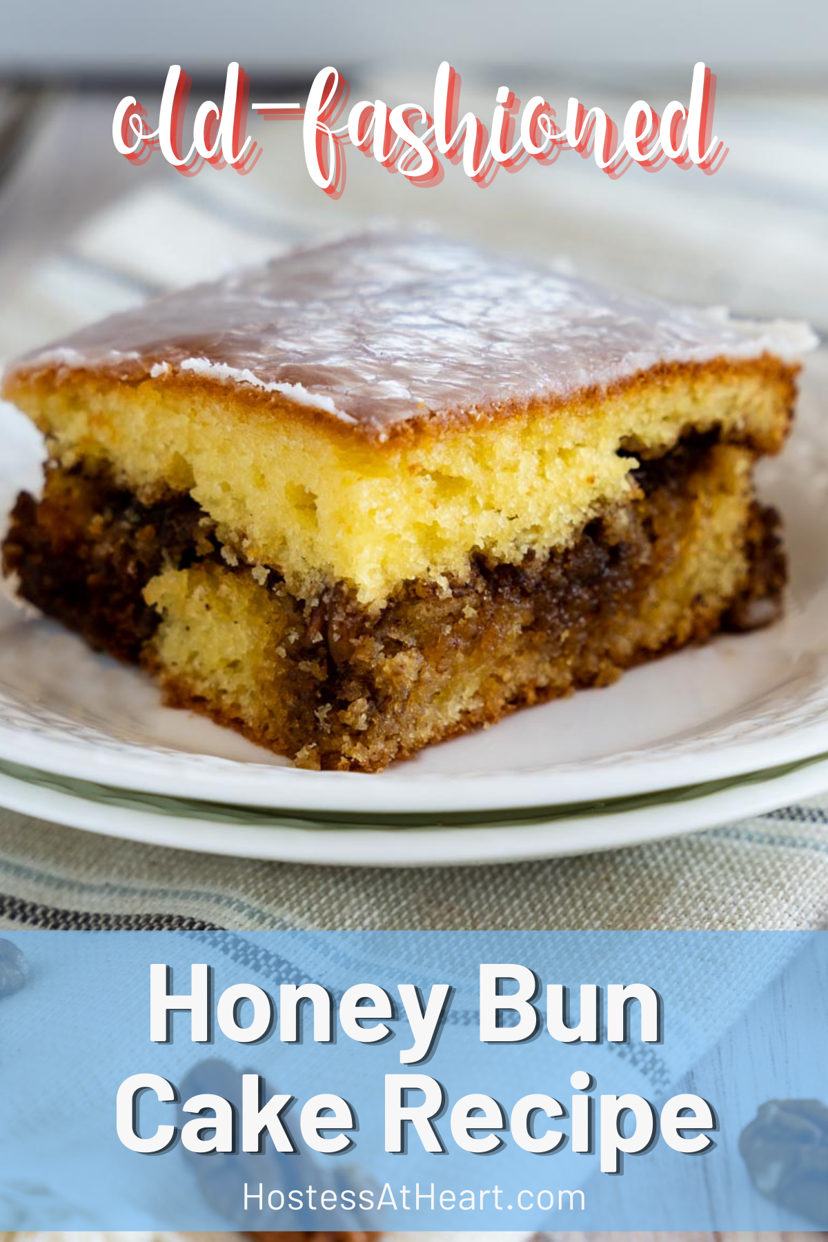 Easy Honey Bun Cake Recipe Hostess At Heart