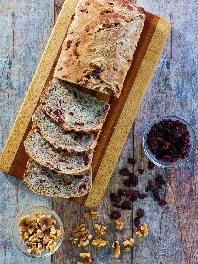 Cranberry Walnut Bread Recipe with Yeast Story