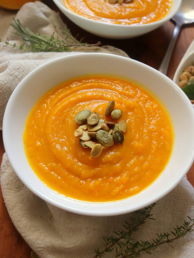 Roasted Butternut Squash Soup Story