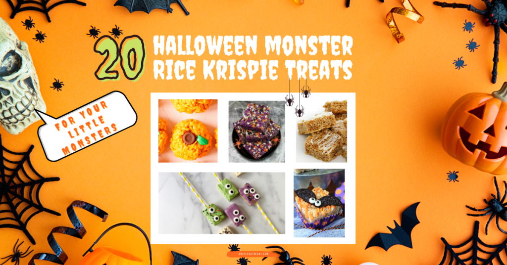 20 Halloween Rice Krispies Treats Recipes - Hostess At Heart