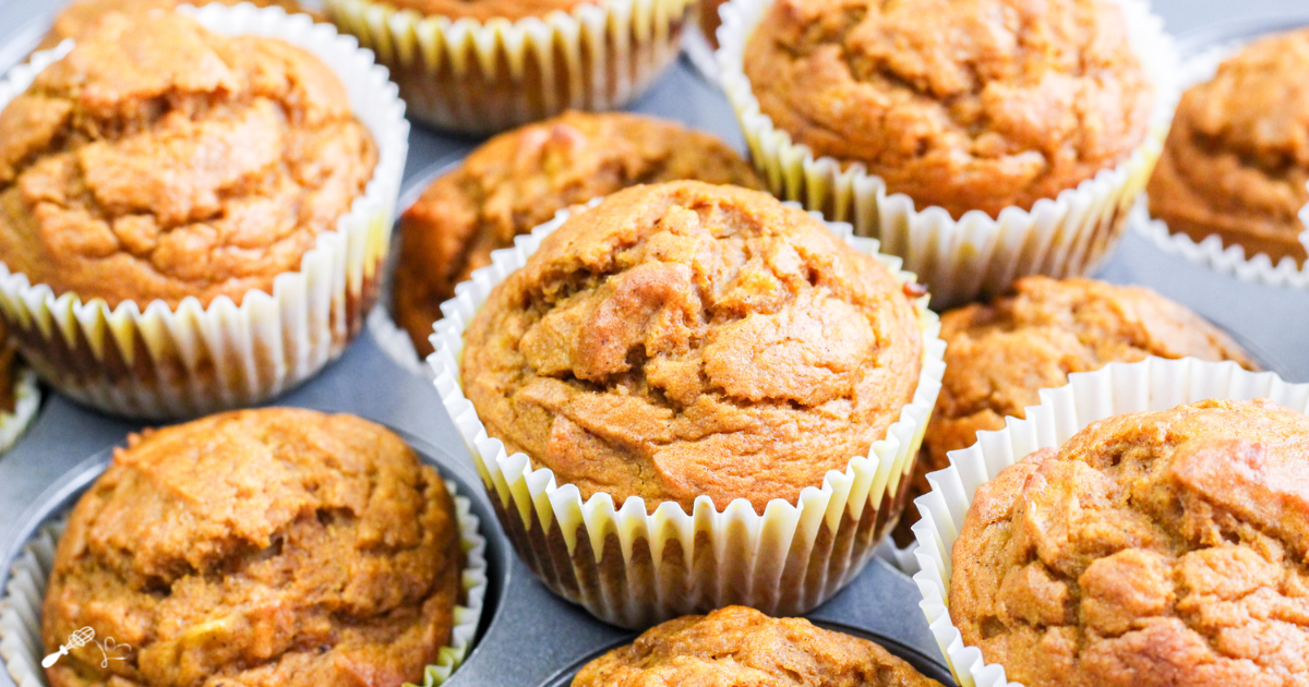 Pumpkin Banana Muffins Recipe - Hostess At Heart