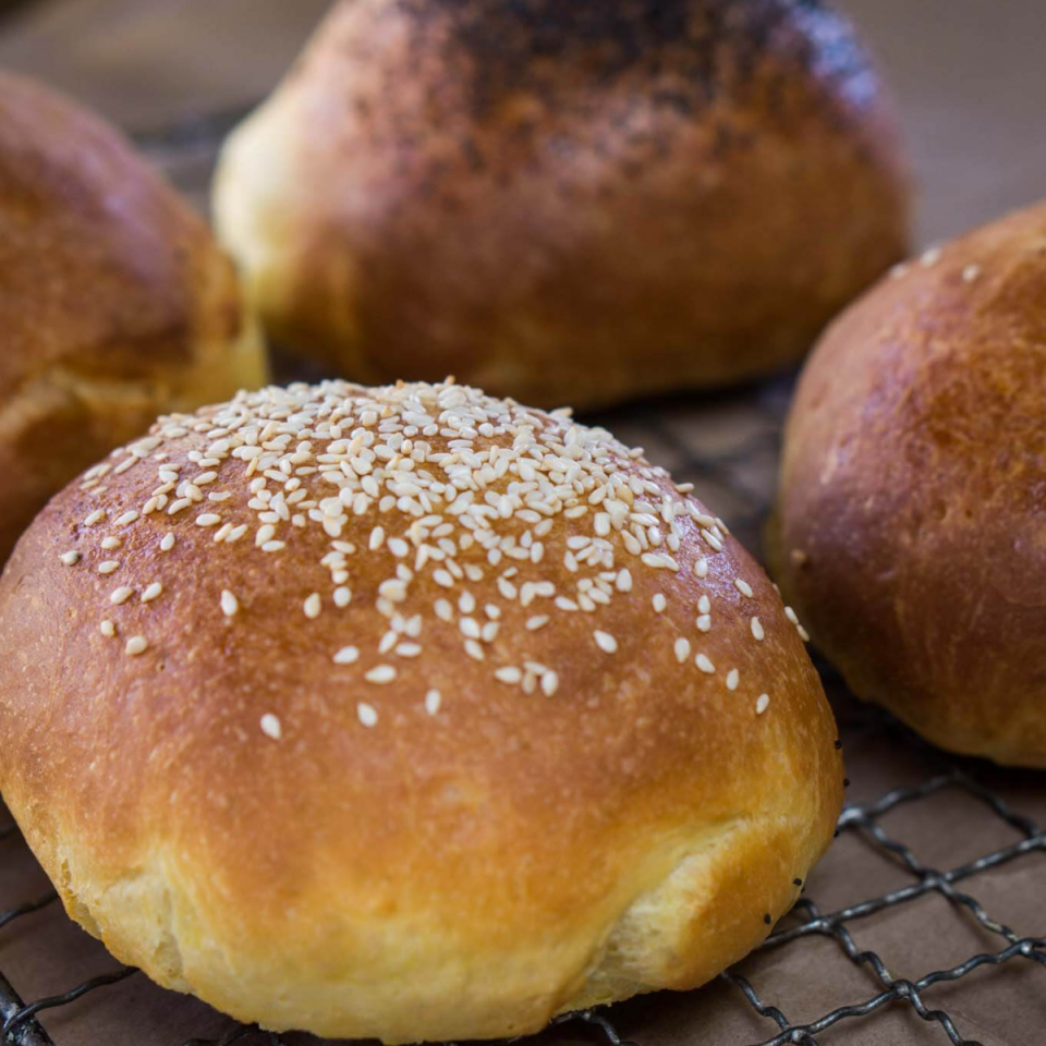 Soft and Buttery Brioche Bun Recipe - Hostess At Heart