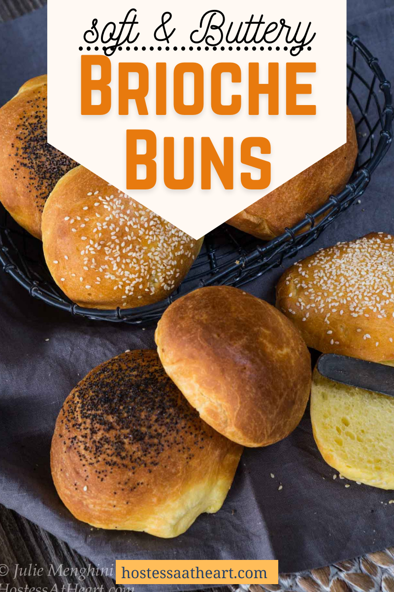 Soft and Buttery Brioche Bun Recipe - Hostess At Heart