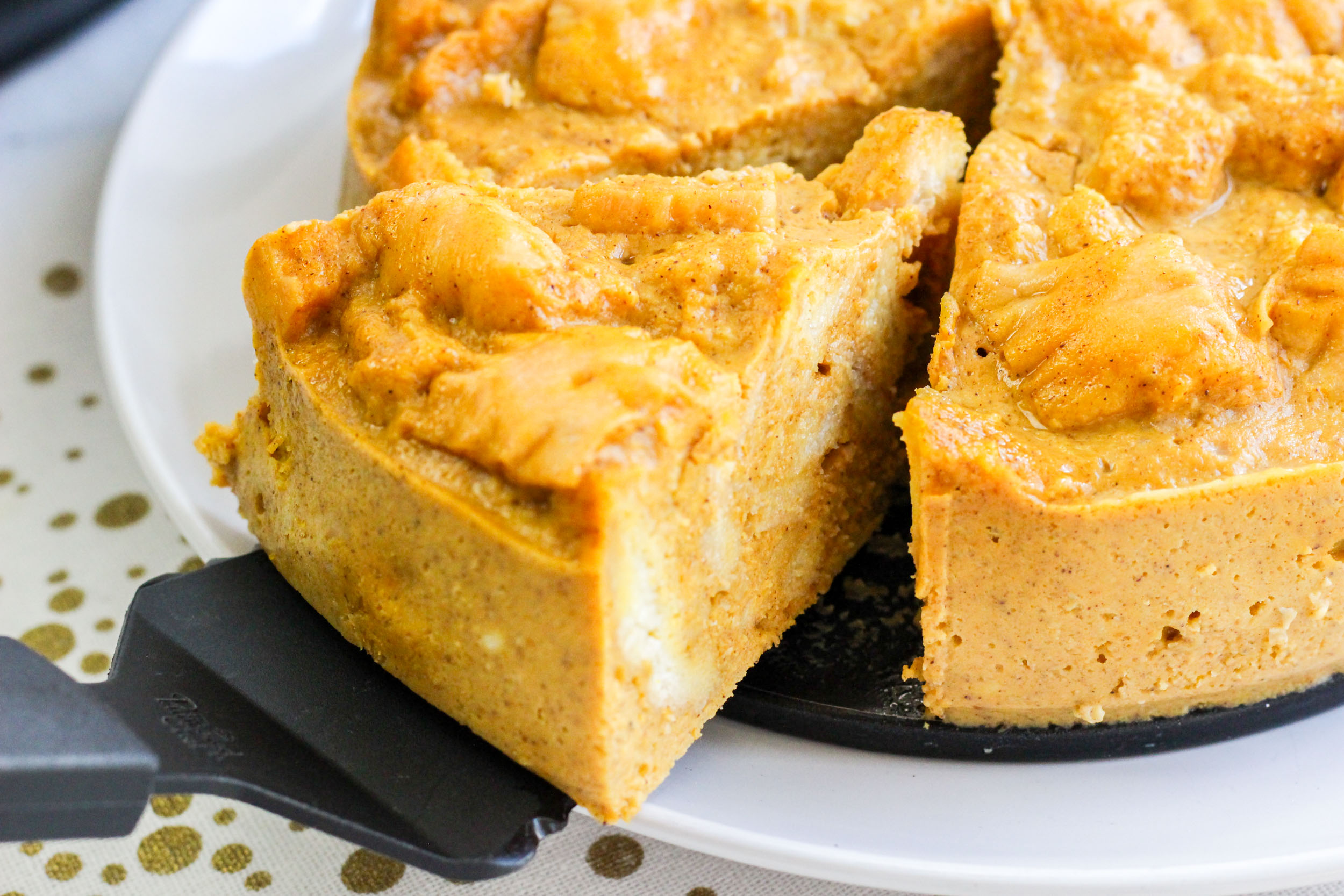 Pumpkin Bread Pudding - Instant Pot Recipe - Hostess At Heart