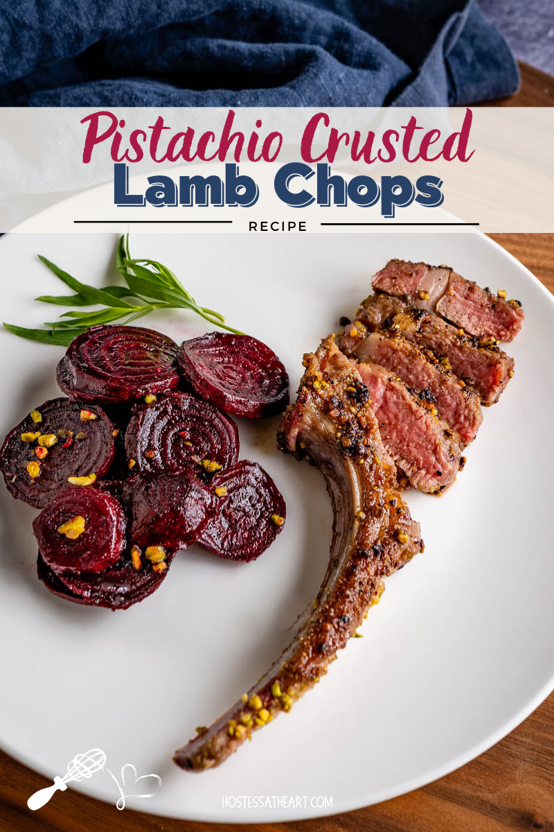 Pistachio Crusted Lamb Chops (with Tarragon Glaze) Hostess At Heart
