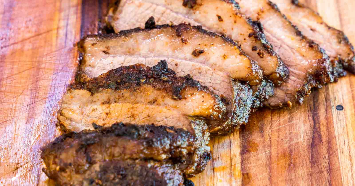 Grilled Sliced Brisket Recipe