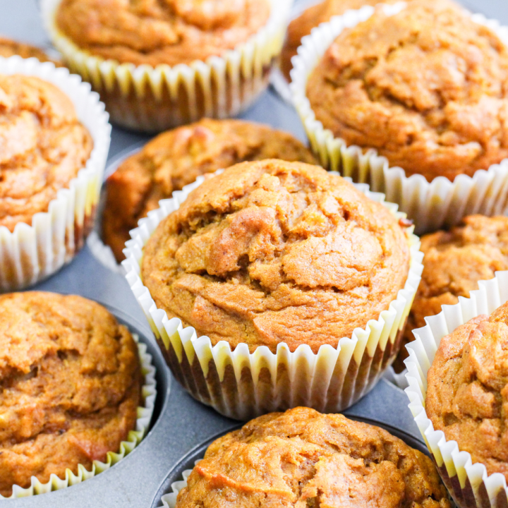 Pumpkin Banana Muffins Recipe - Hostess At Heart