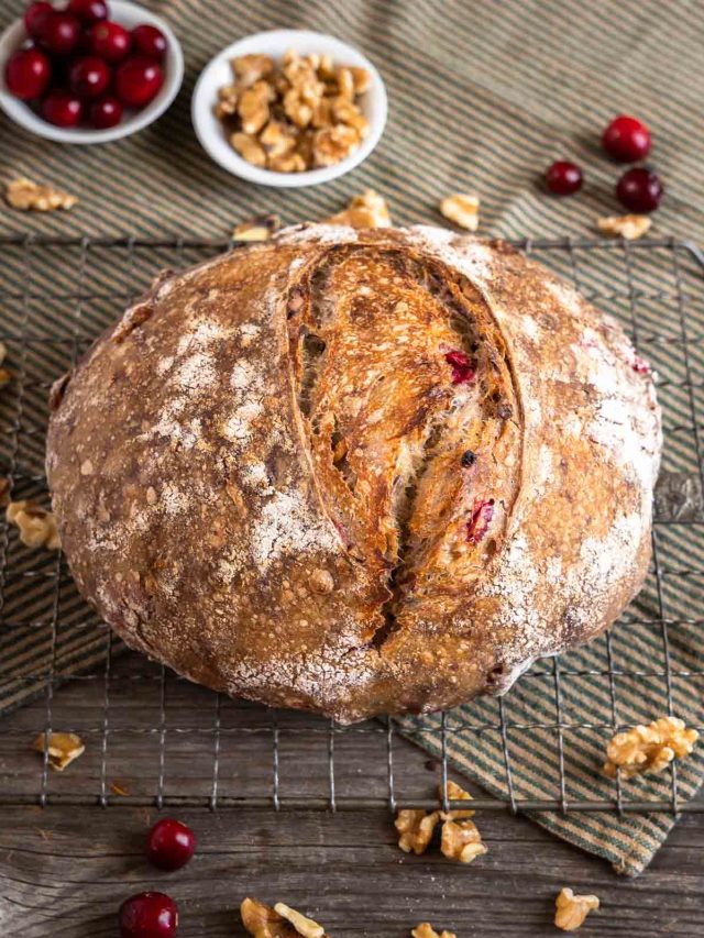 Cranberry Walnut Sourdough Bread Recipe Story