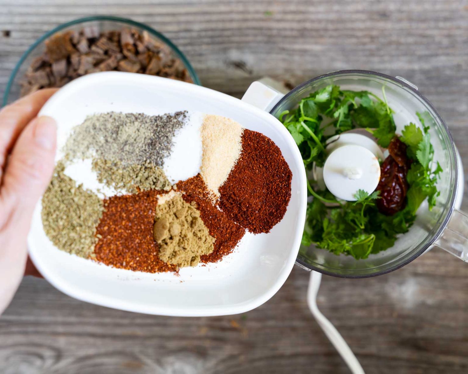 Spices used to make chipotle sauce